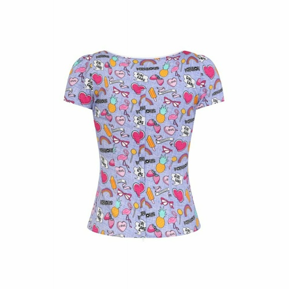 🌈Collectif Fun Yas! sweets Heart Strawberry Retro - Picture 10 of 10